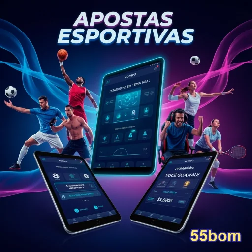 Imagem sobre apostas esportivas VIP no site 55bom, destacando esse serviço exclusivo.